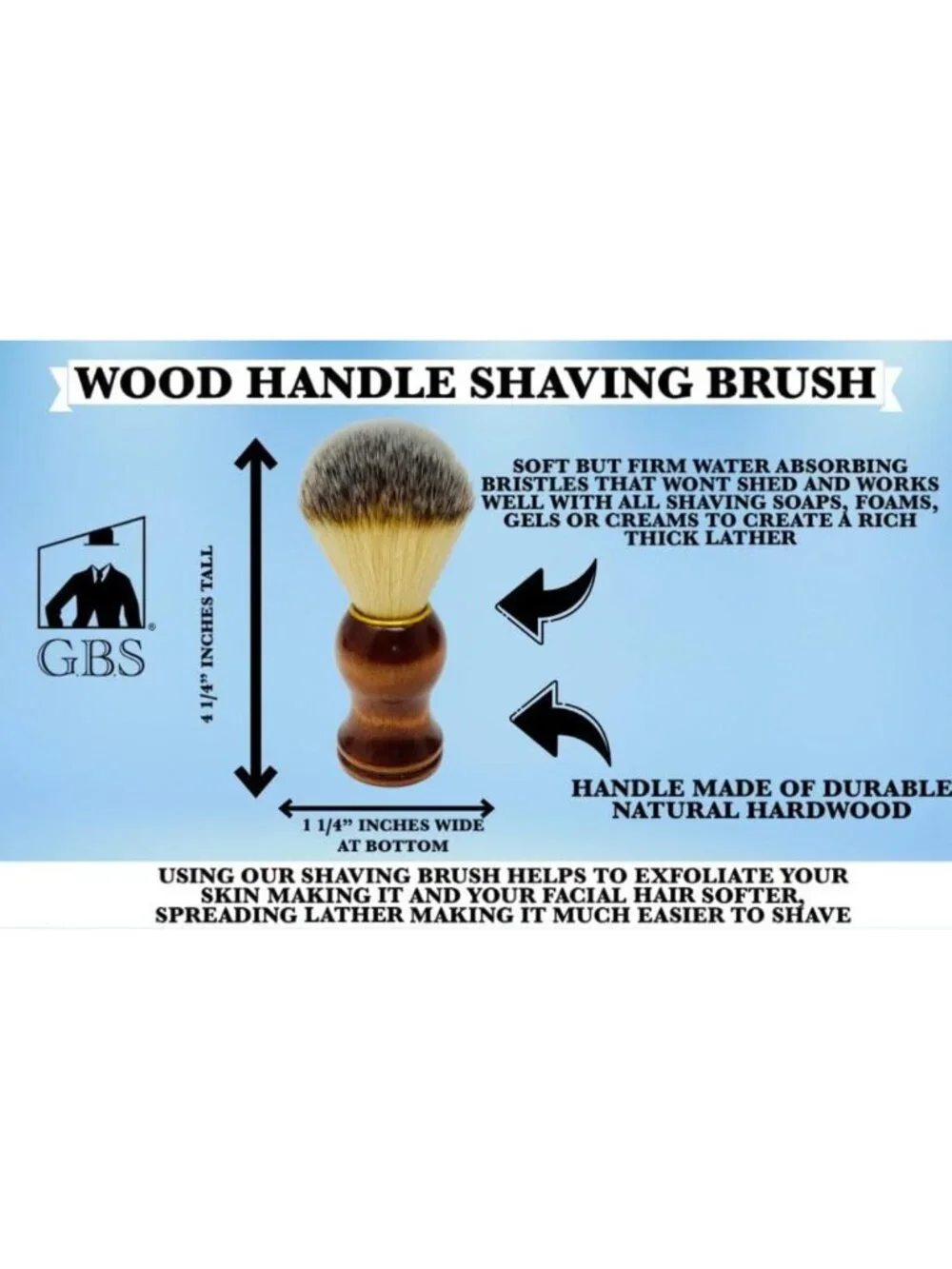Classic Wooden Shaving Set for Men | Luxury Grooming Kit & Accessories